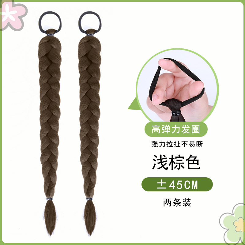 Extensión de Coleta de Trenza Fibra de Alta Temperatura para Mujer image 18