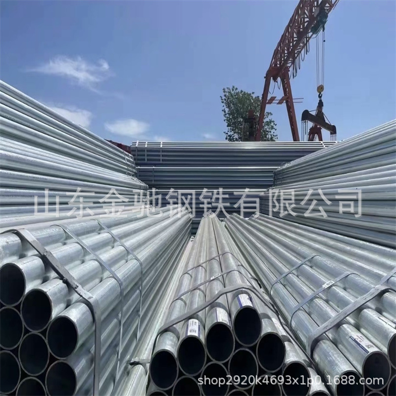 273*8热镀锌无缝钢管 湖南DN80镀锌无缝钢管 白皮无缝管锌层均匀