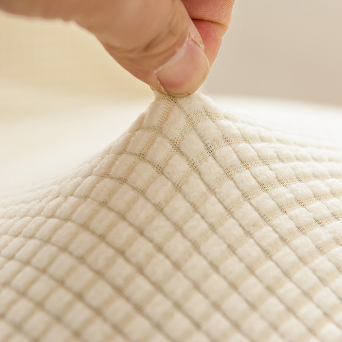 Bran Bird Honeycomb Grace Skirt Chair Cover Household Universal Restaurant Corn Shaking Velour Chair Cover Wholesale