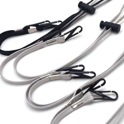 Fishing hat accessories for windproof hats, adjustable fixed strap, anti-drop cord, detachable hat fixing cord