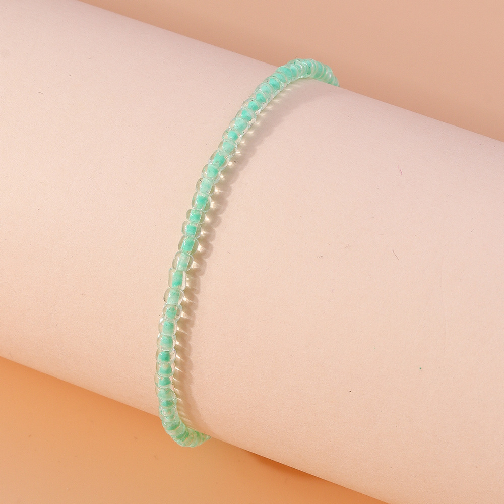 4g Weight Anklet Classification 1 Piece Quantity Holiday, Daily Occasion Plastic, Resin Material Round Pattern Spring&Summer Season Women's Gender Vacation, Classic Style Style Wholesale Jewelry Vacation Classic Style Round Plastic Resin Anklet 9