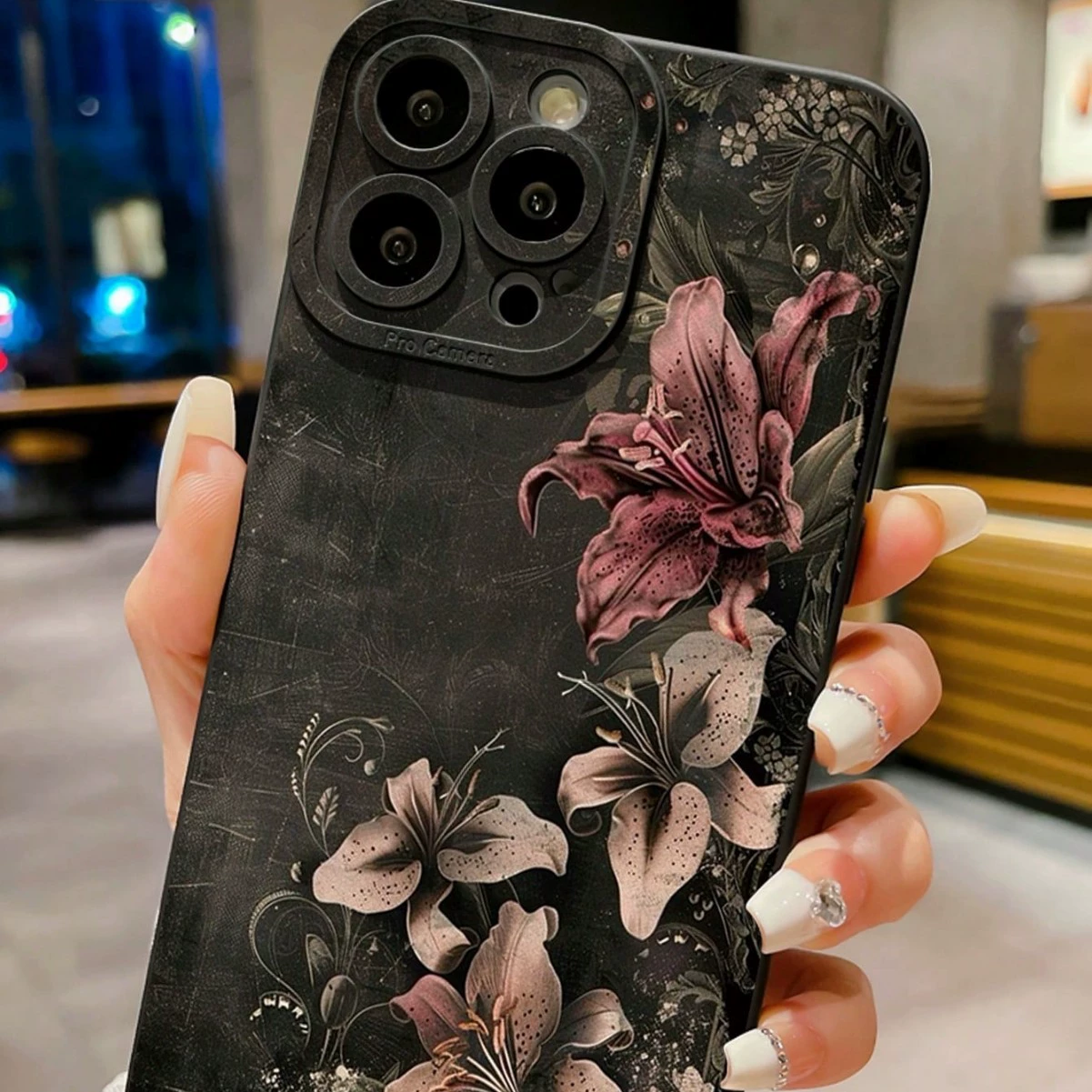 Apple, (г няя торговля), iPhone17, совместимый iPhone17 Pro, чехол для телефона, iPhone16 Pro, в цветочек