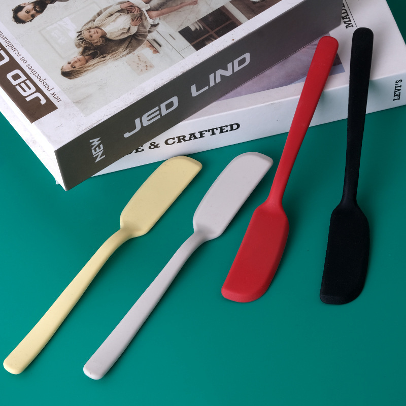 New Long Silicone Butter Scraper Jam Knife Bread Cheese Butter Knife Cream Knife Cheese Knife Korean Style New Long Silicone Butter Scraper Jam Knife Bread Cheese Butter Knife Cream Knife Cheese Knife Korean Style