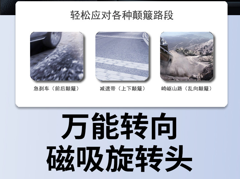 2025 new cross-border new car mobile phone holder magsafe magnetic navigation car mobile phone holder accessories