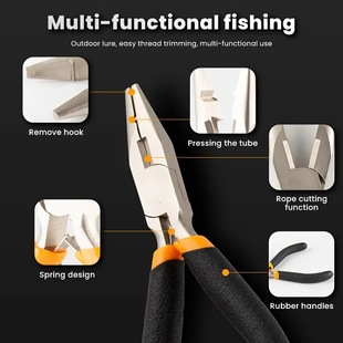 New multi-function needle-nose pliers fishing tie line hook buckle pliers beaded diy handmade jewelry jewelry tools