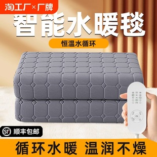 Japanese Water Heating Electric Blanket Double Electric Mattress Single Water Circulation Kang New Water Heating Blanket Water Mattress Mite Removal Dehumidification