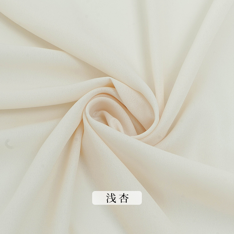 不透雪纺布料夏季垂感裙布服装里衬内衬黑色白色纱布裙子DIY面料|undefined