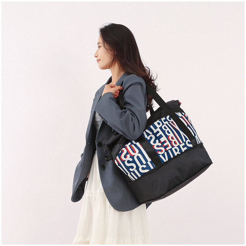 Large-Capacity Travel Bag, Short-Distance Business Trip Luggage Storage Bag, Maternity Bag, Dry and Wet Separation Portable Yoga Bag