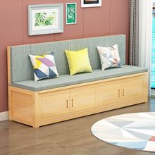 实木卡座小户型简约餐厅储物柜客厅餐桌凳收纳阳台柜转角型供应链