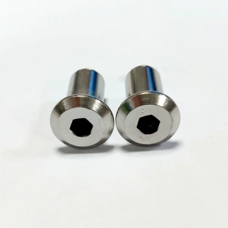 内六角斜平头倒边螺帽 不锈钢碳钢对锁螺丝 定制非标特殊螺丝厂家