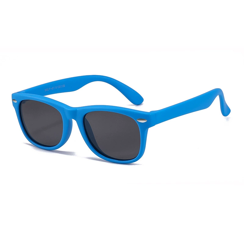 Silicone Children's Sunglasses, UV Protection, TAC Polarized Lenses, Assorted Colors (Ages 2+)