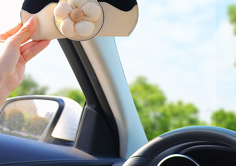 Car-Mounted Glasses Clip, Car Sun Visor Storage Gadget, Multifunctional Magnetic Sunglasses Holder for Car Interior, Car Storage Box