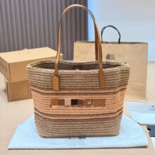 2026新款C家Chio2nd 阳光夏日托特包包女士夏季编织包腋下包手提