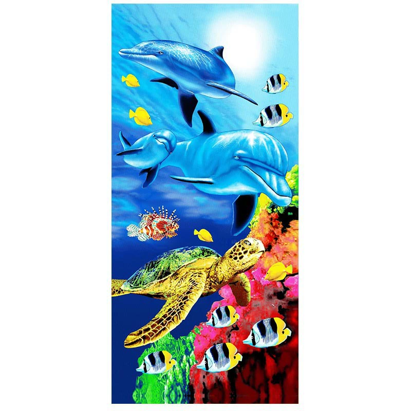(Cross-border trading), fashionable beach soft bath towel, water absorbent
