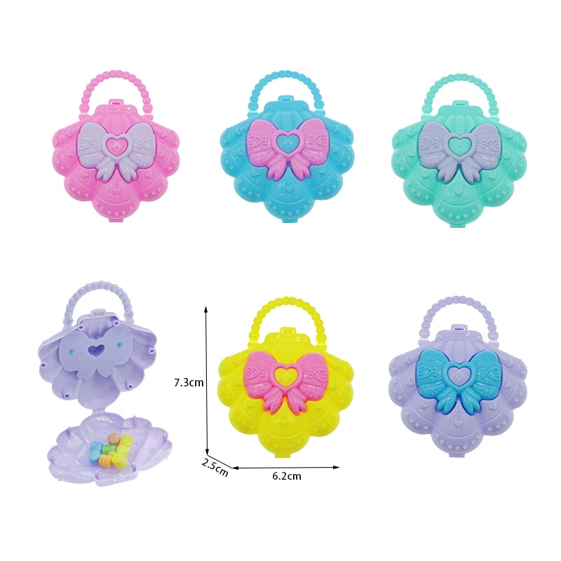 Маленькие игрушки для ролевых игр, сумочки-ракушки, маленькие игрушки для конфет, маленькие игрушки для трансграничной электронной коммерции, небольшие подарки для раздачи.