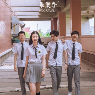 jk制服白色衬衫毕业季学院风运动会大合唱演出表演服校服班服套装