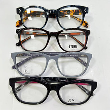 跨境热卖混批处理板材光学眼镜高档板材金属工厂原单尾货批发