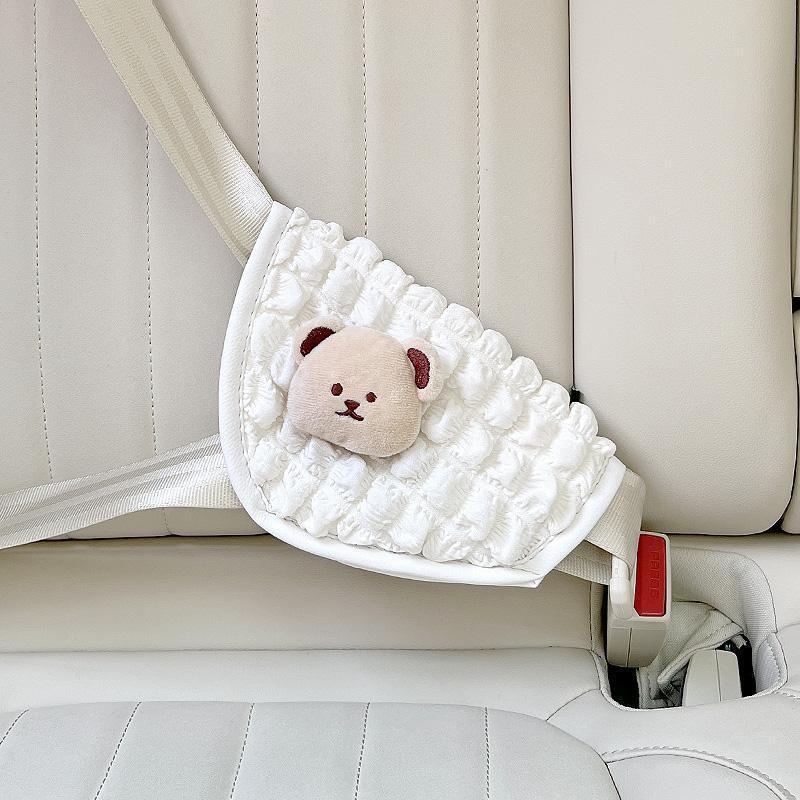 車の子供のシートベルトの固定器の首の肩の保護のセットは車の赤ちゃんの腹の神器の制限器の通用します。|undefined