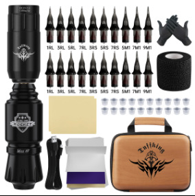 Máquina de Tatuar Inalámbrica con Diseño de Lápiz Cohete, Suministros para Tatuajes, Herramientas y Equipos Auxiliares para Práctica Manual