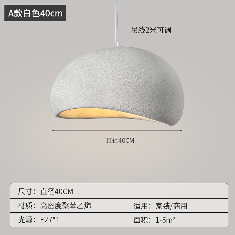 Wabi-Jifeng Candelabro Diseñador Cream Cafe Yuanbao B & B Restaurant