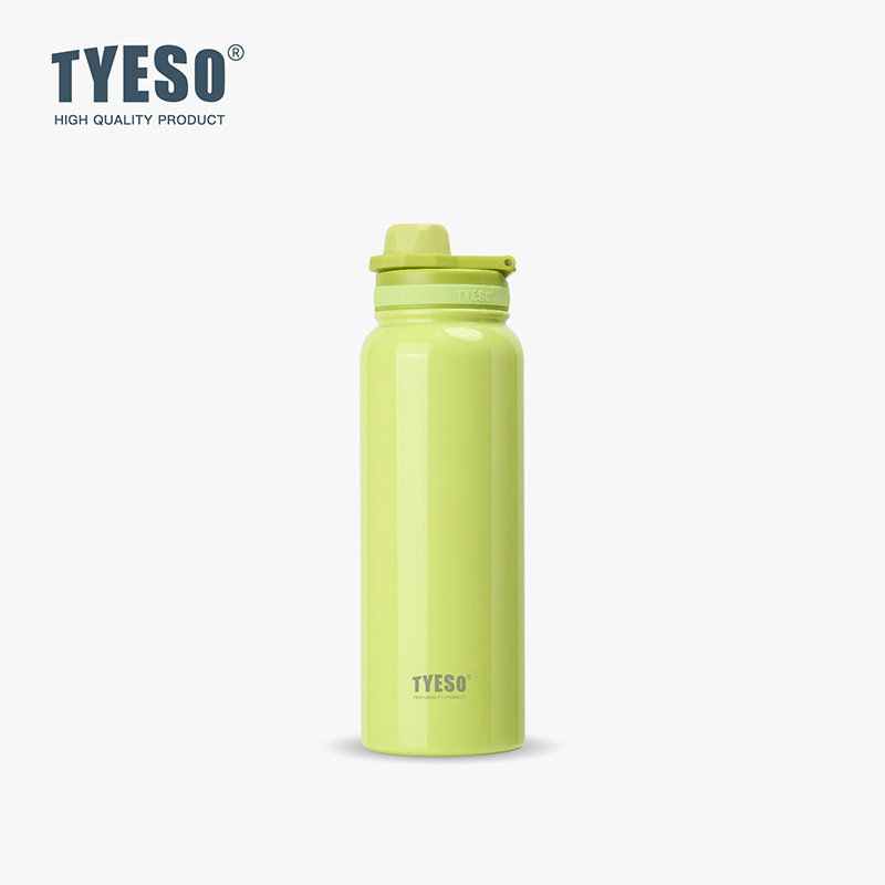 Taisuo 学生スポーツボトル TYESO ポータブルハンドルステンレス鋼ウォーターカップ INS 真空北欧スタイル二重層断熱カップ|undefined