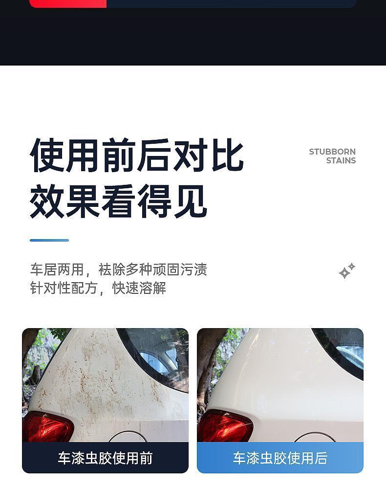 Car Cleaner Powerful Cleaning Agent Removes Oil Stains, Resin, Bird Droppings, and Insect Residue from the Paint Surface Without Damaging the Car Body and Removes Water Marks