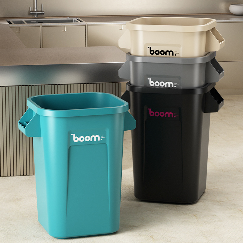 2026 New Model Trash Can, Large Capacity Kitchen Trash Bin, Thickened Pp, Multifunctional Handle, Kitchen Waste Storage Bin 2026 New Model Trash Can, Large Capacity Kitchen Trash Bin, Thickened Pp, Multifunctional Handle, Kitchen Waste Storage Bin