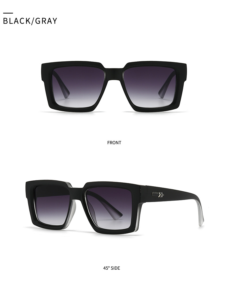 Europe and the United States cross-border trend street photography retro art sunglasses modern charm INS wind men's sunglasses 3604_voghion.com