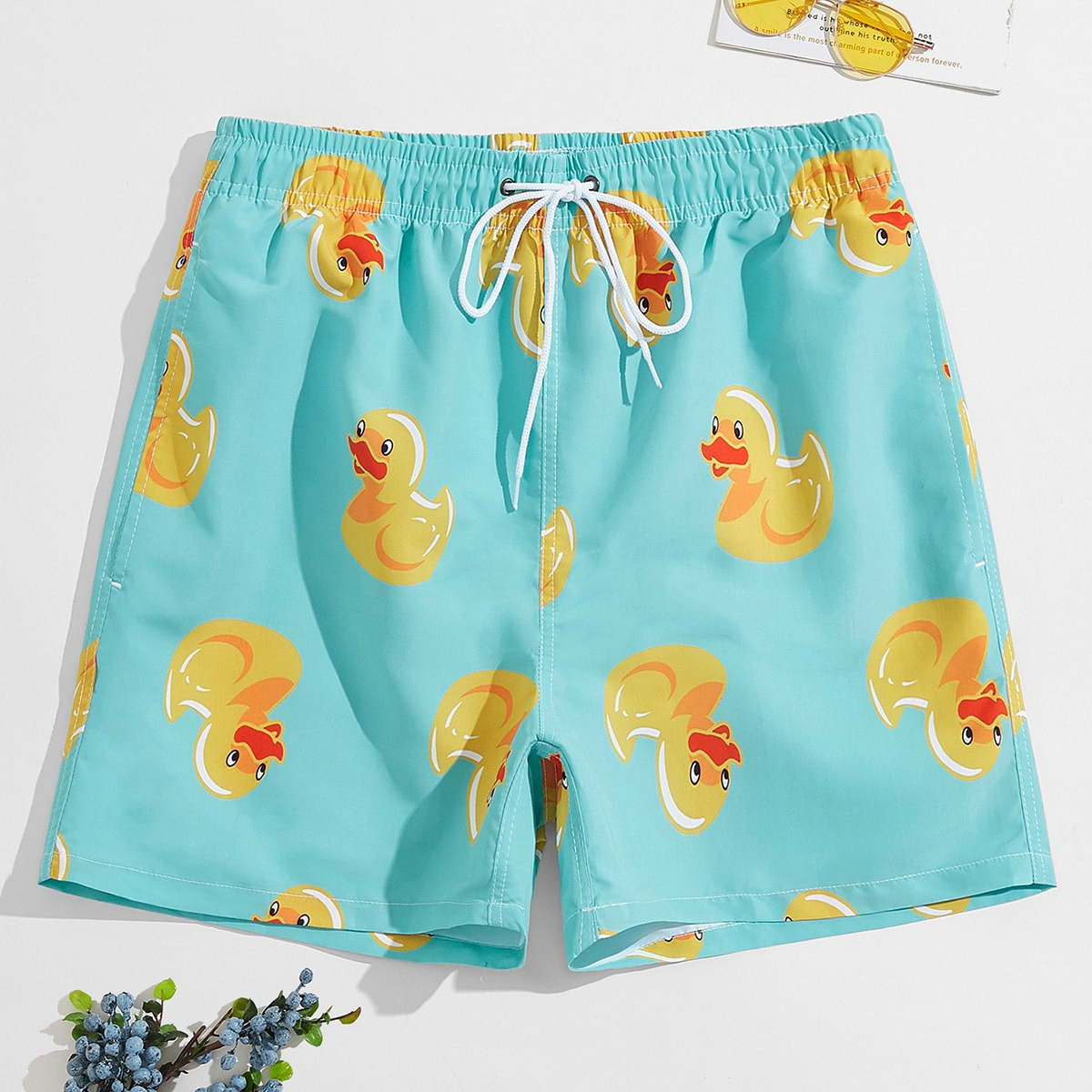 Herrenbekleidung, Badehose für Herren, bedruckte Strandhose, Boxershorts für Erwachsene_voghion.com