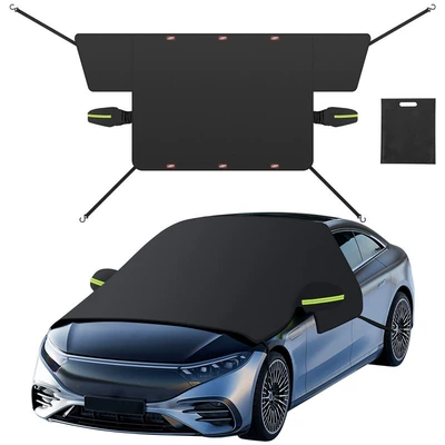 Car snow shield Windshield, Anti-Freeze Cover, Windshield, Anti-Frost - oxford-cloth-6-magnets-single-layer-1-piece