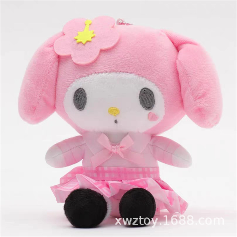 日本のかわいい桜平成ホットガール学生服黒革 KT 猫クールミーメロディーペンダントバッグペンダント|undefined