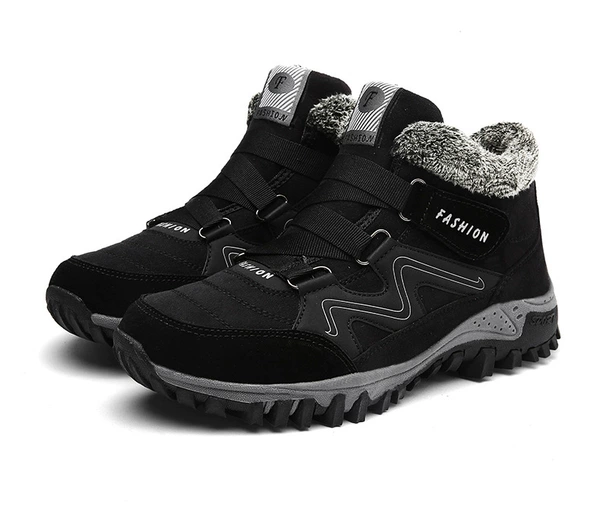 6137 black cotton shoes