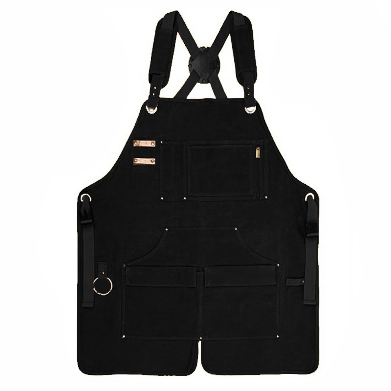 Lona encerada pesada negra