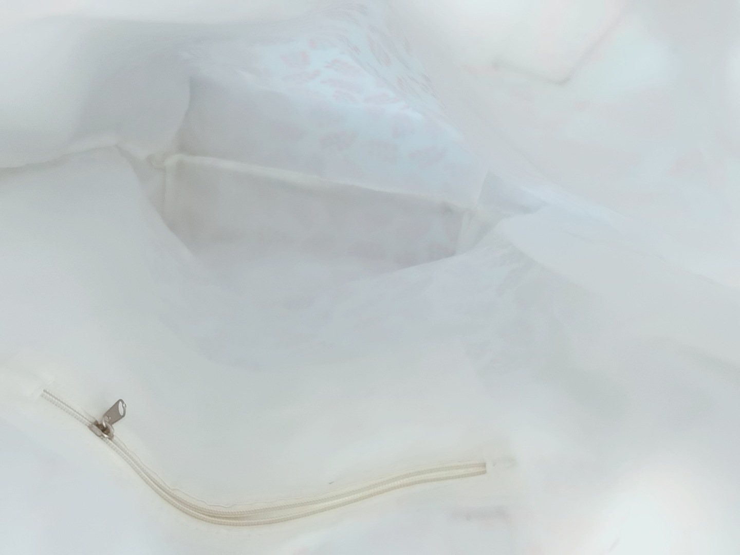 Capacious shoulder bag, one-shoulder bag, polyester, Korean style