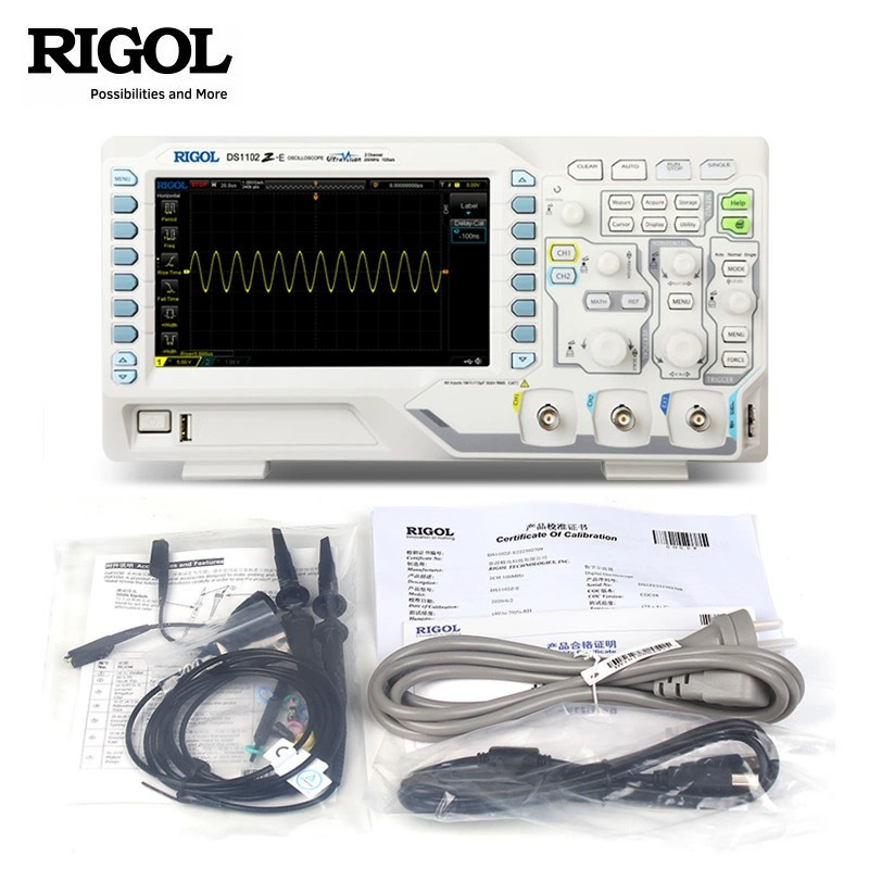 RIGOL デジタル オシロスコープ 100M デュアル チャネル DS1102Z-E DS1202Z-E 車修理機器|undefined