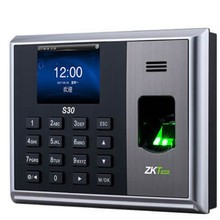 ZKTeco熵基中控S30指纹考勤机员工签到打卡机网络U盘可ID/IC英文