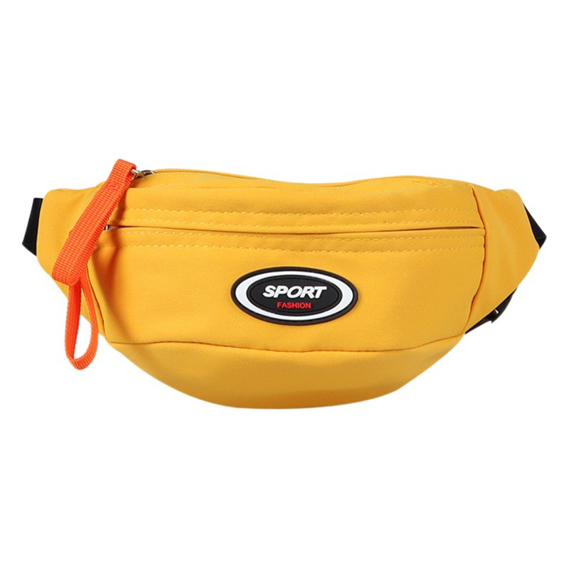 Bolso de pecho de los niños de estilo occidental bolso de crossbody de moda guapo de los muchachos bolso de hombro de viaje popular estilo Harajuku coreano simple personalizado