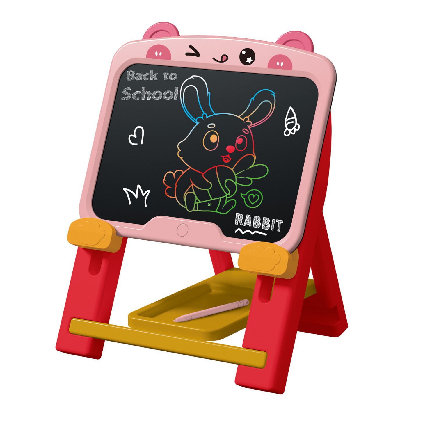 Transfronterizos niños electrónicos LCD tablero de escritura pintura tablero de dibujos animados coloridos dinosaurios tablero de escritura dibujo juguete