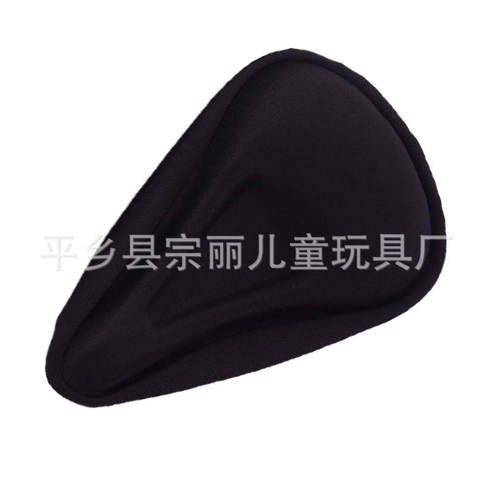 Funda de almohadilla para bicicleta Triángulo de montaña o carretera, cubierta de sillín gruesa, suave y cómoda, equipo de ciclismo.