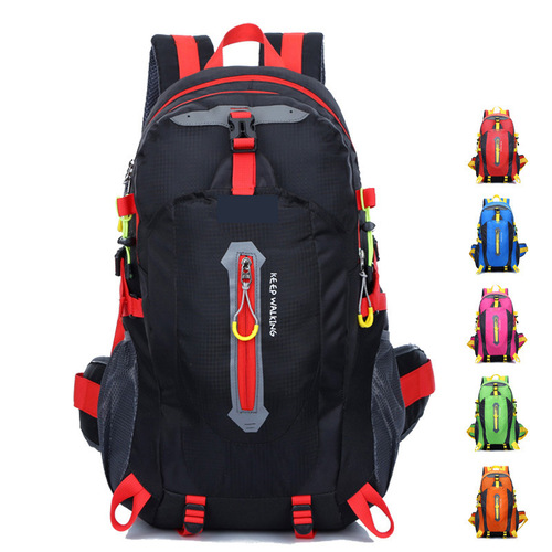 [Treasure of the Town Factory] New Outdoor Mountaineering Bag Waterproof Nylon Travel Bag Couple Shoulder Casual Sports Backpack