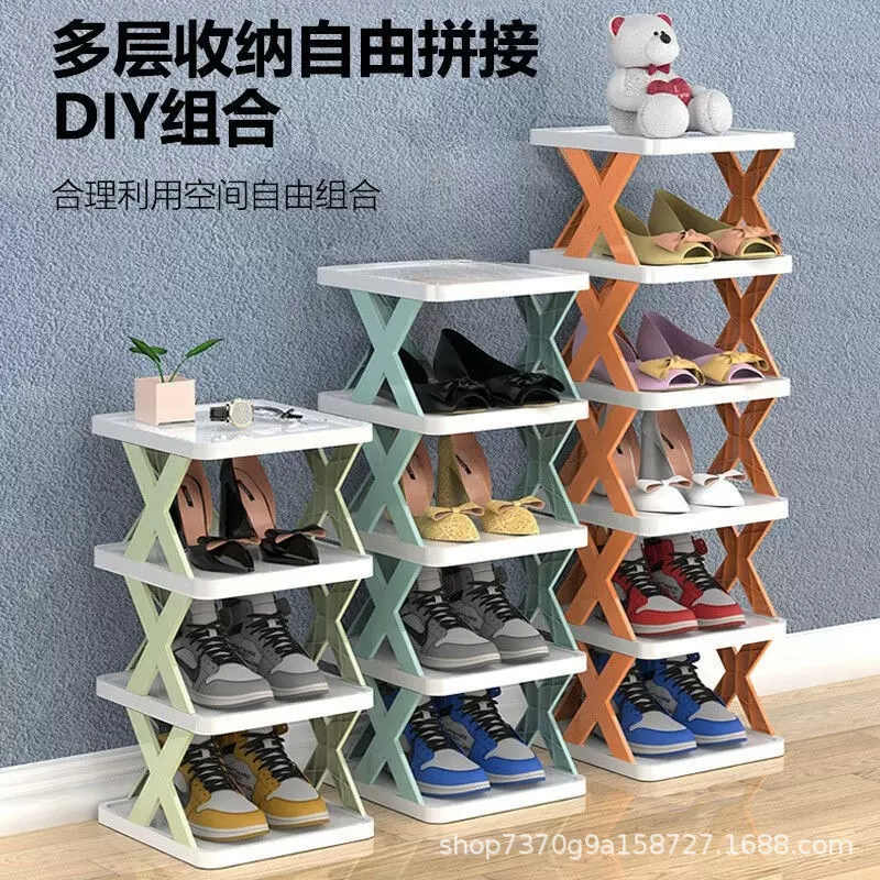 小户型出租房鞋架收纳多层塑料家用门口入户鞋柜省空间网红出租屋