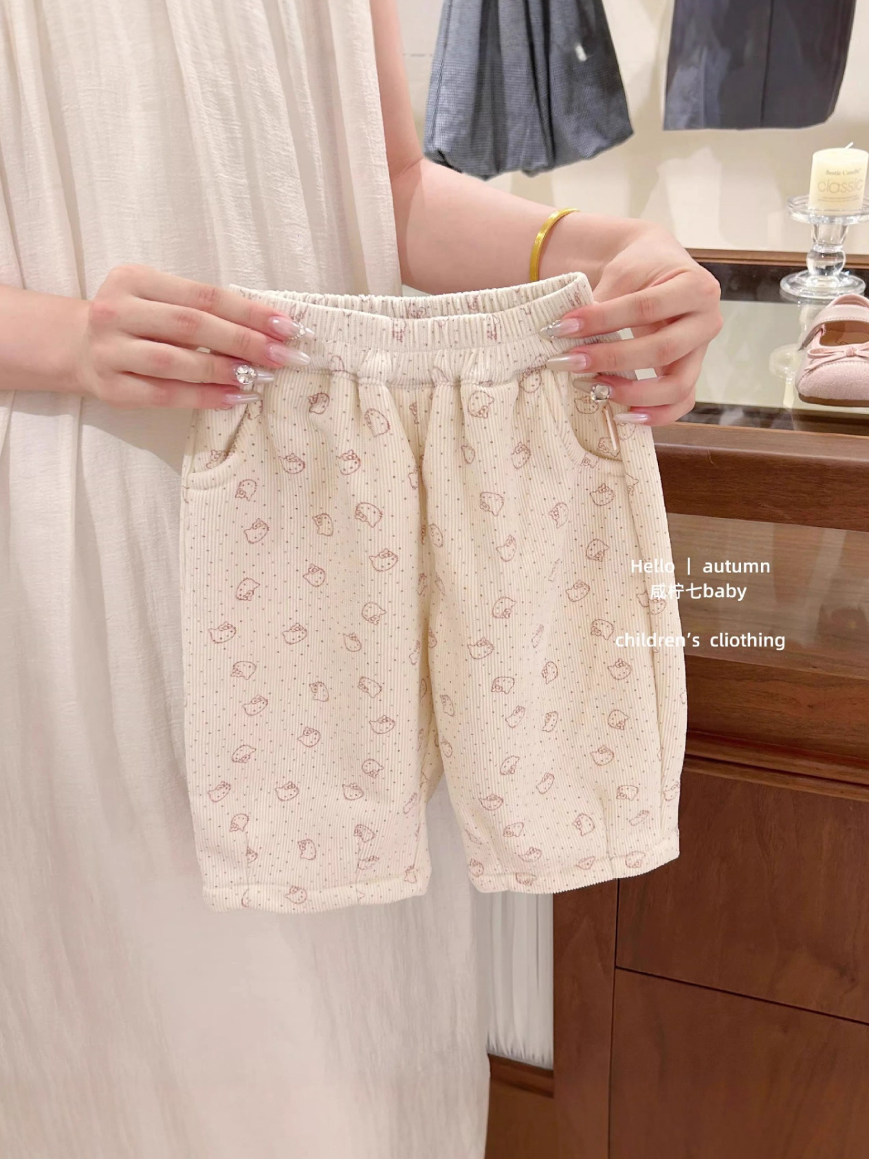 Niñas calentamiento chaleco de algodón doble cara para vestir otoño y invierno para niños chaleco de hombro chaleco chaqueta de dos piezas