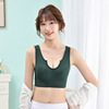 Sexy yoga clothing for elementary school students, wireless bra, T-shirt, underwear