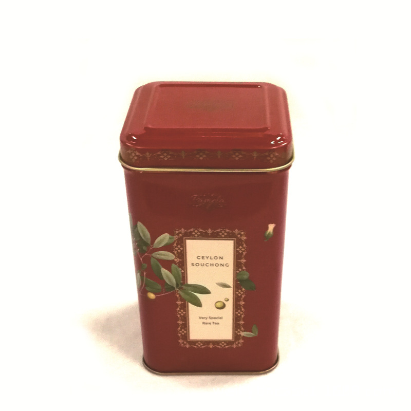 蜜香小种红茶茶叶包装铁罐 奶茶用茶锡兰红茶茶叶包装铁罐