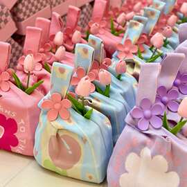 宝宝宴高品质加宽加厚针织包女士包包针织包生日结婚教师节礼品袋