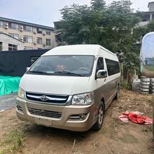 江铃考斯特国三排放二手客车4D30大马力发动机丰田23座商务车出口