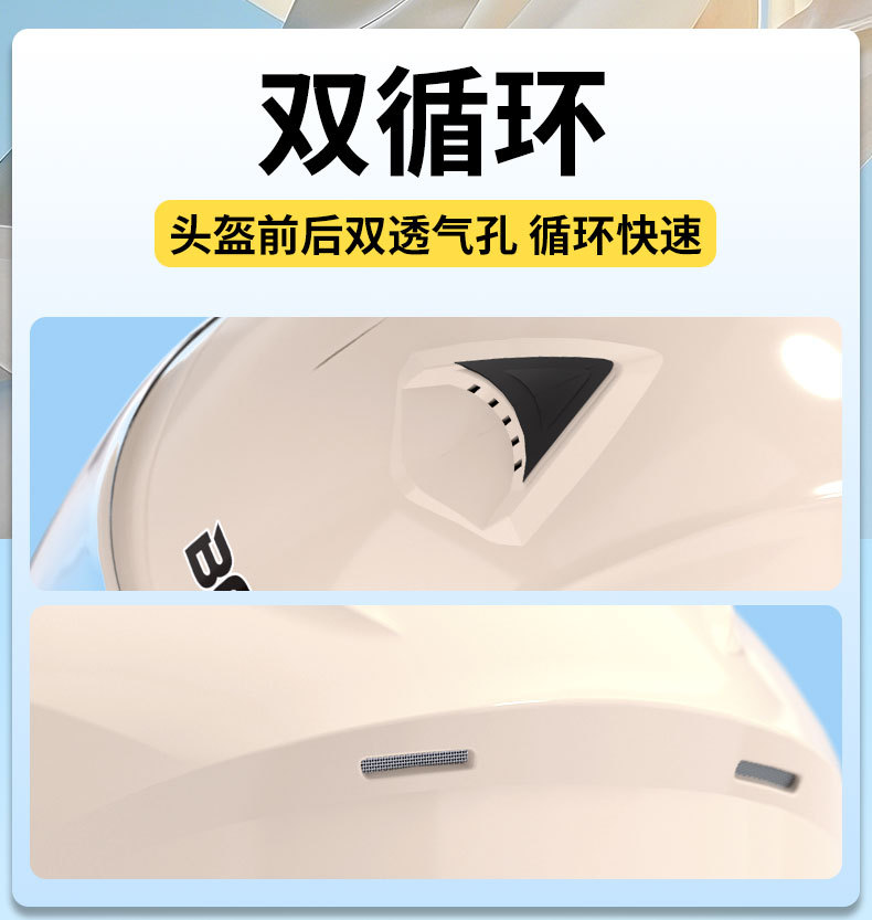 New National Standard Certified Dual-Mirror Electric Motorcycle Helmet for Women and Men, Electric Scooter Half Helmet, Summer Sun Protection Safety Helmet