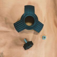 直径25音乐乐器谱架底座中谱胶配件乐谱三叉固定中谱胶塑料连接件