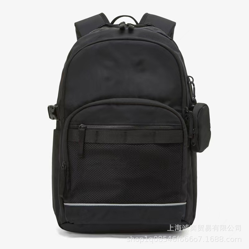 韩国潮流学生双肩背包男女情侣高中大学书包三合一休闲包|undefined