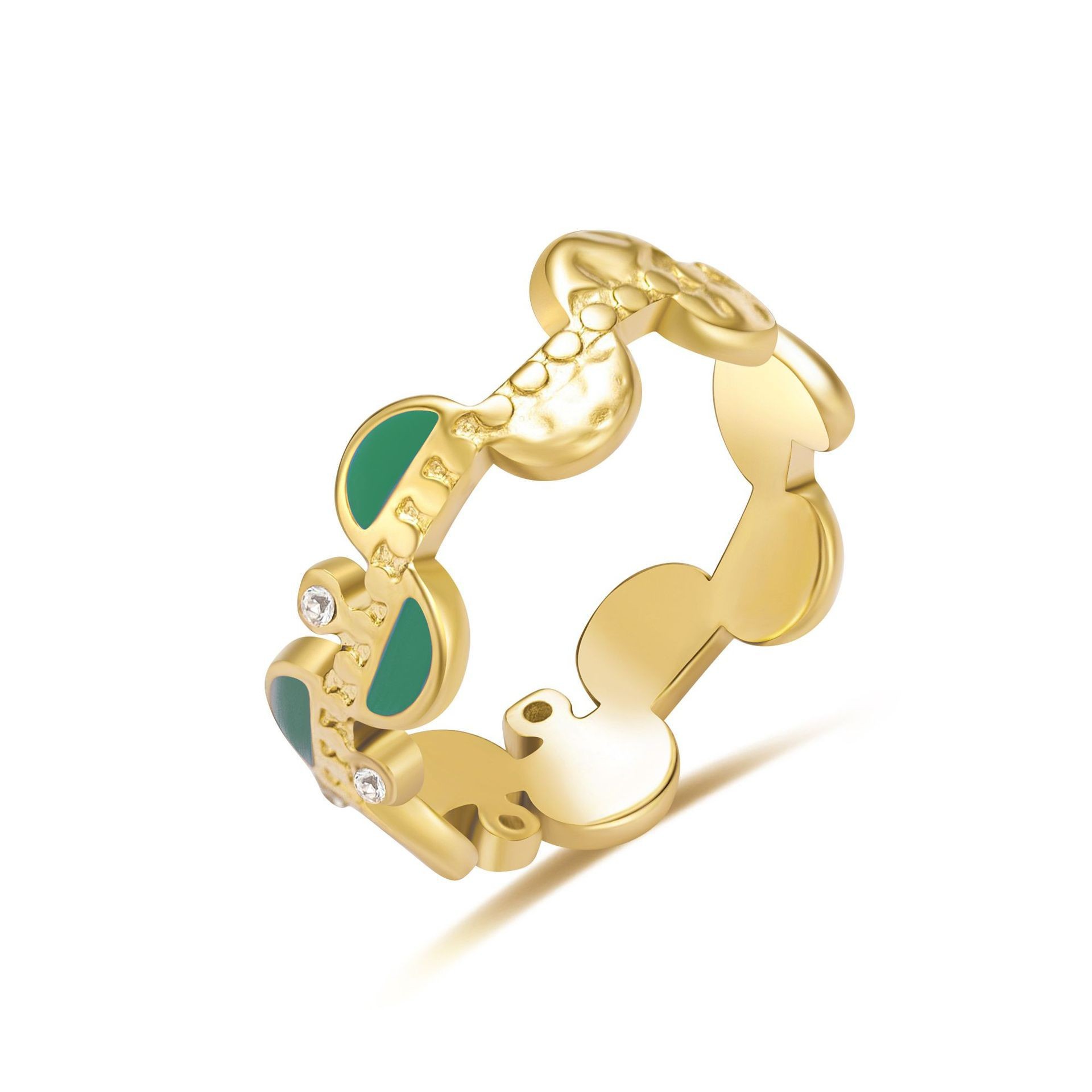 Oferta especial experiencia europea y americana joyería de acero titanio vacío galvanoplastia no decoloración no alérgica joyería pendientes collar fábrica al por mayor